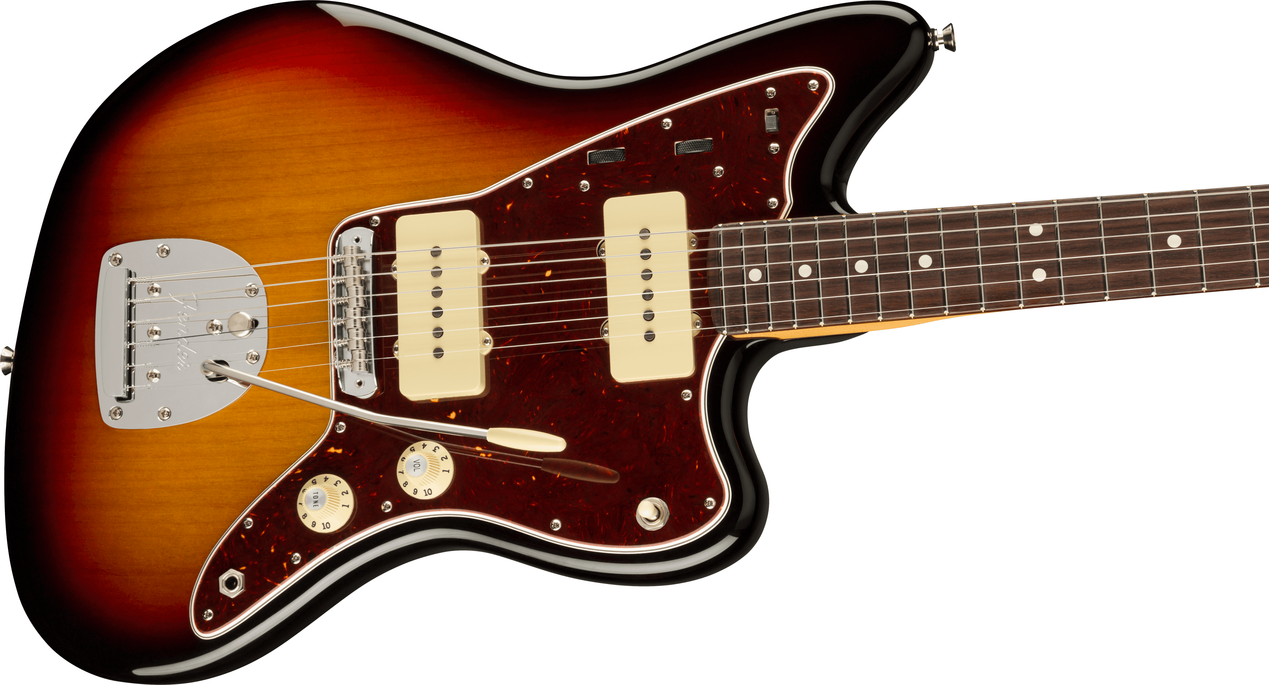 American Professional II Jazzmaster Rosewood Fingerboard, 3-Color Sunburst