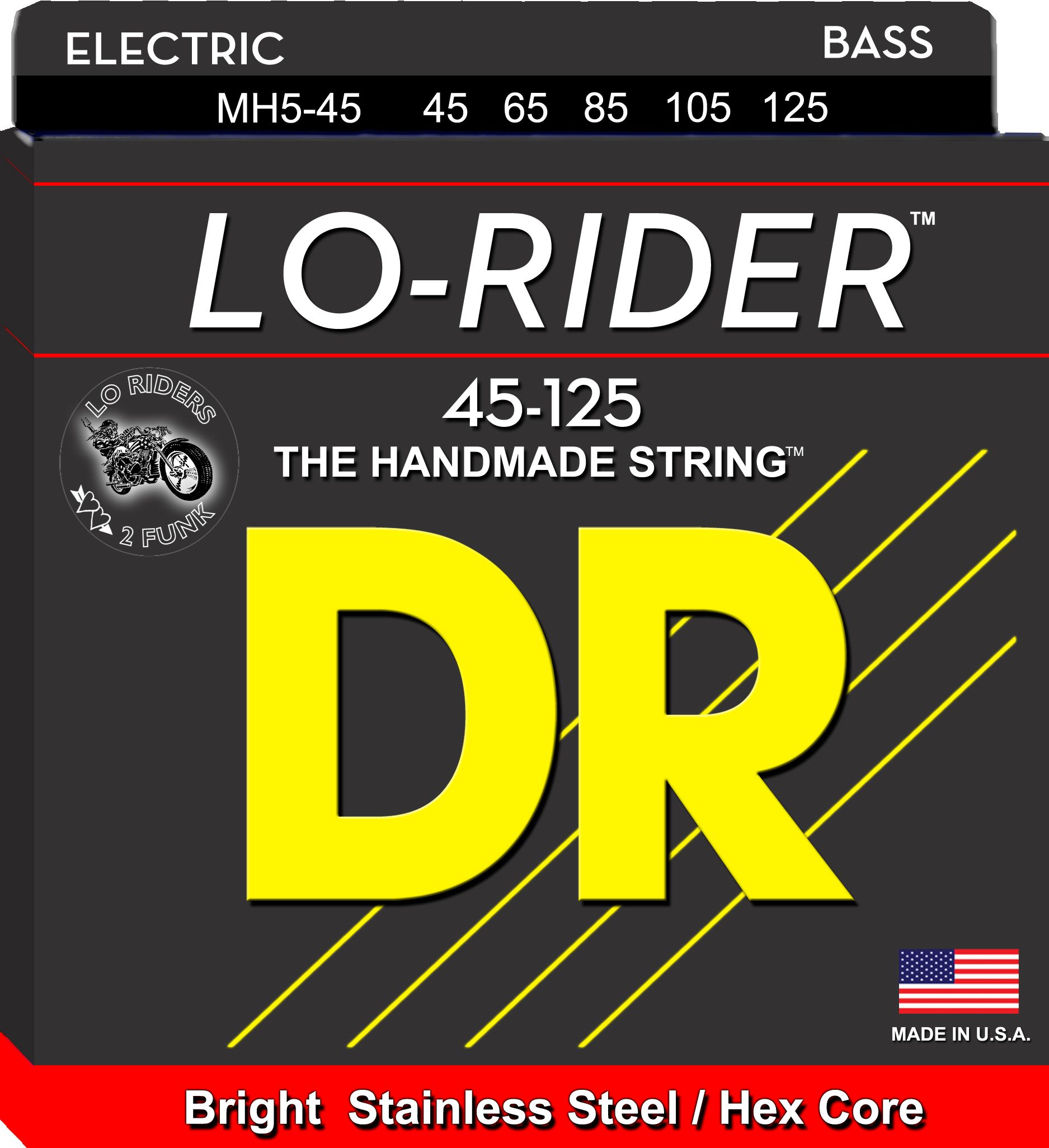 Lo Rider MH5-45 5-String medium 45-125 45-65-85-105-125