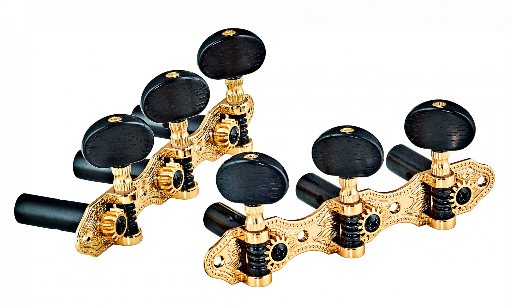 Classic Stimmmechaniken Set Gold HW/ Black Tubes