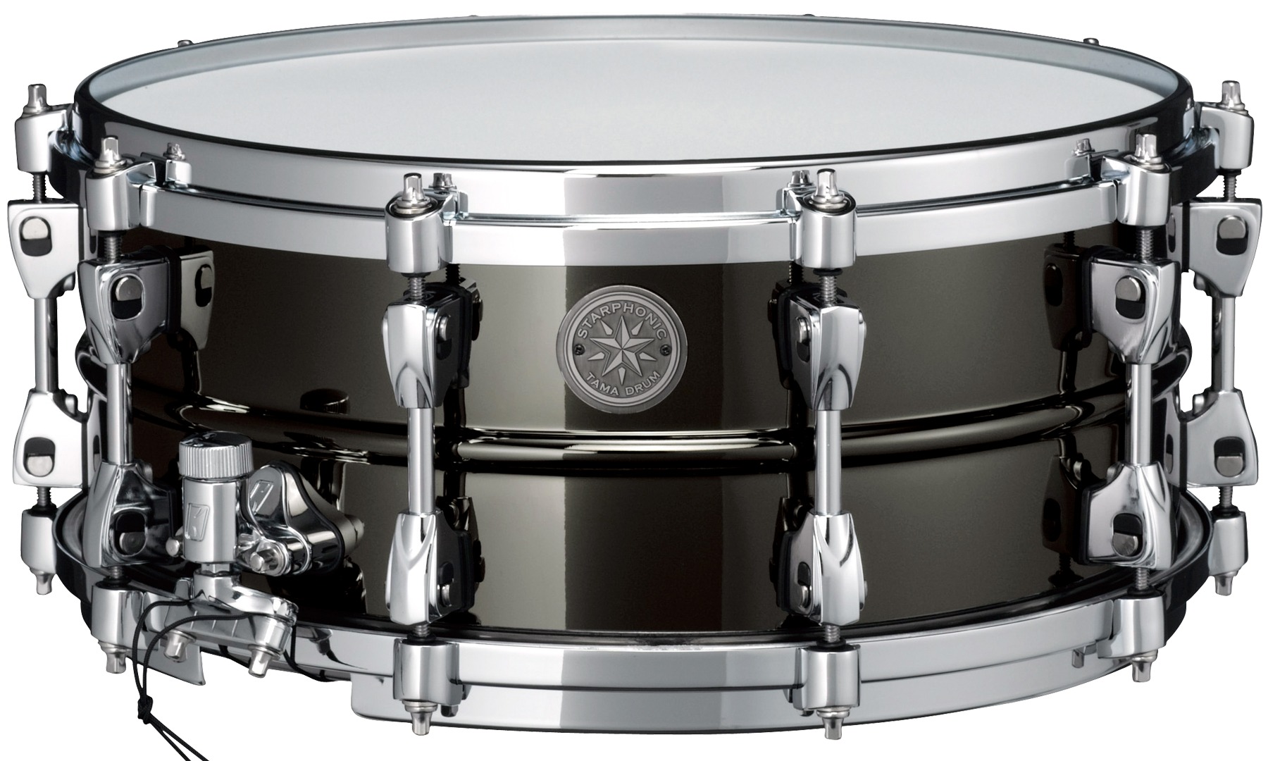 PST146 Starphonic Snaredrum - Steel - Black Nickel Plated - 14" x 6"