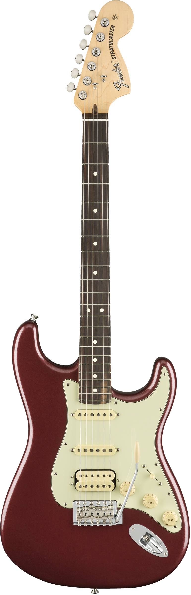 American Performer Stratocaster HSS Aubergine RW