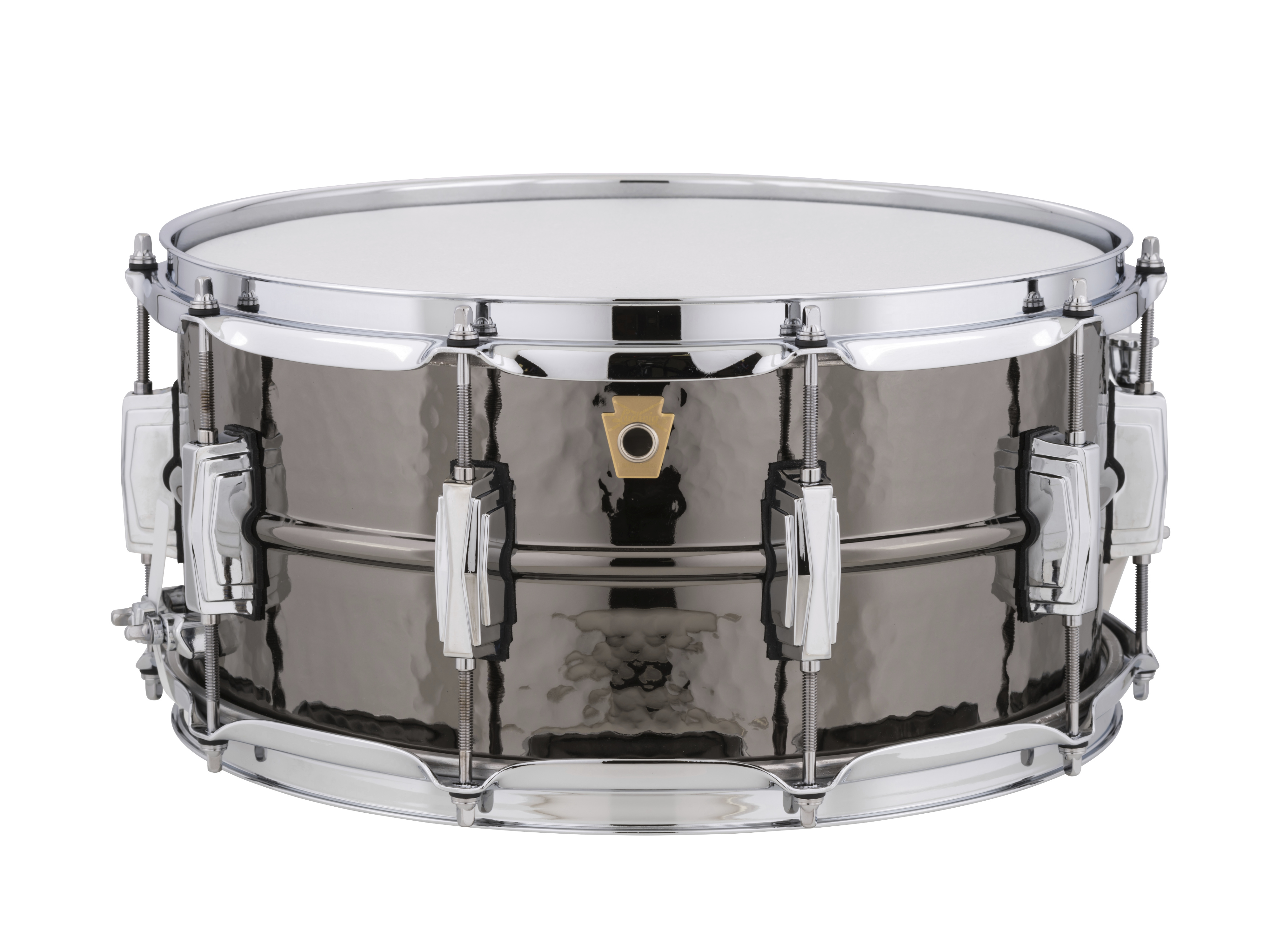 Supra-Phonic Black Beauty 14"x 6,5" Hammered Shell, Imperial Lugs,