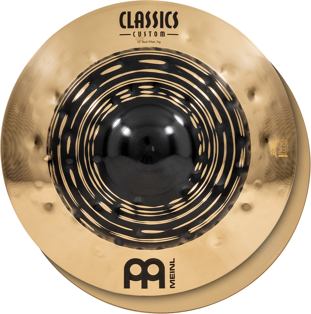 CC15DUH 15” Classics Custom Dual Hihat