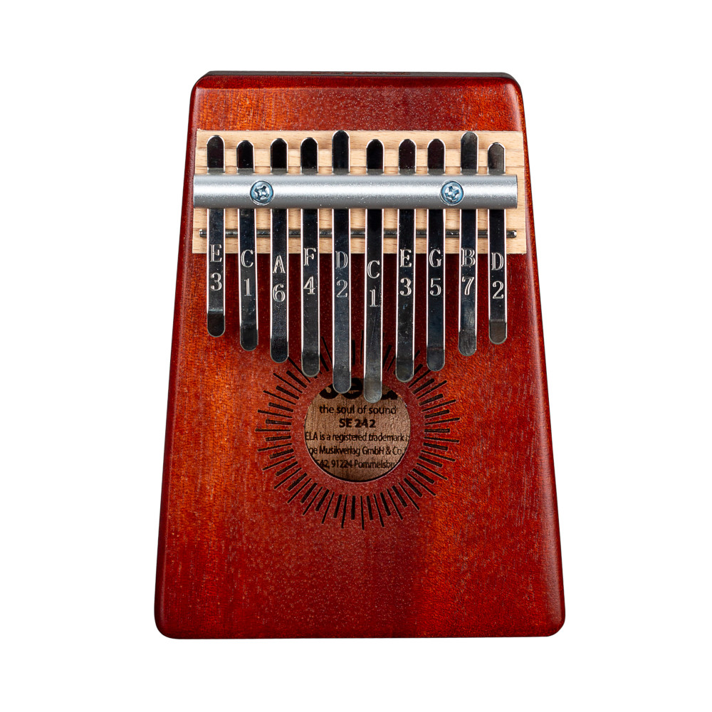 Kalimba Mahogany 10 Red