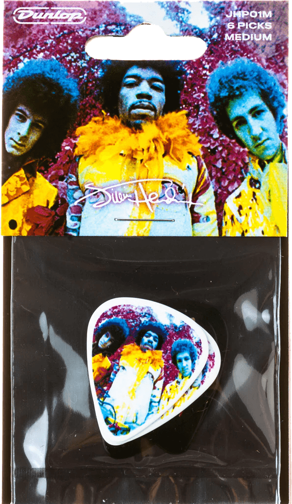 Plektrum Jimi Hendrix Experience, medium 6 Stck.