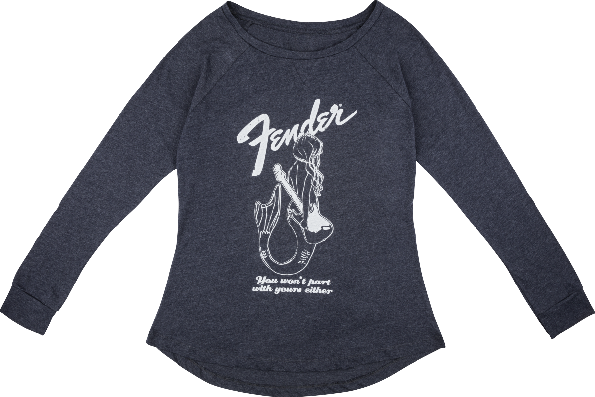 Mermaid Womens Long Sleeve  Navy L Größe L