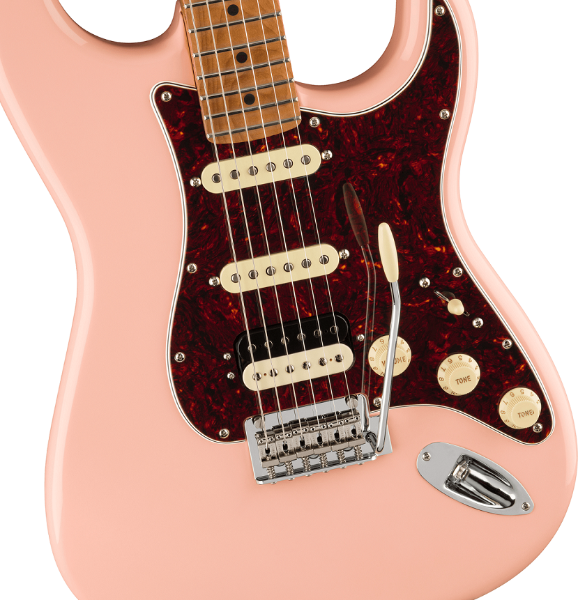 Limited Edition Player Stratocaster HSS Shell Pink