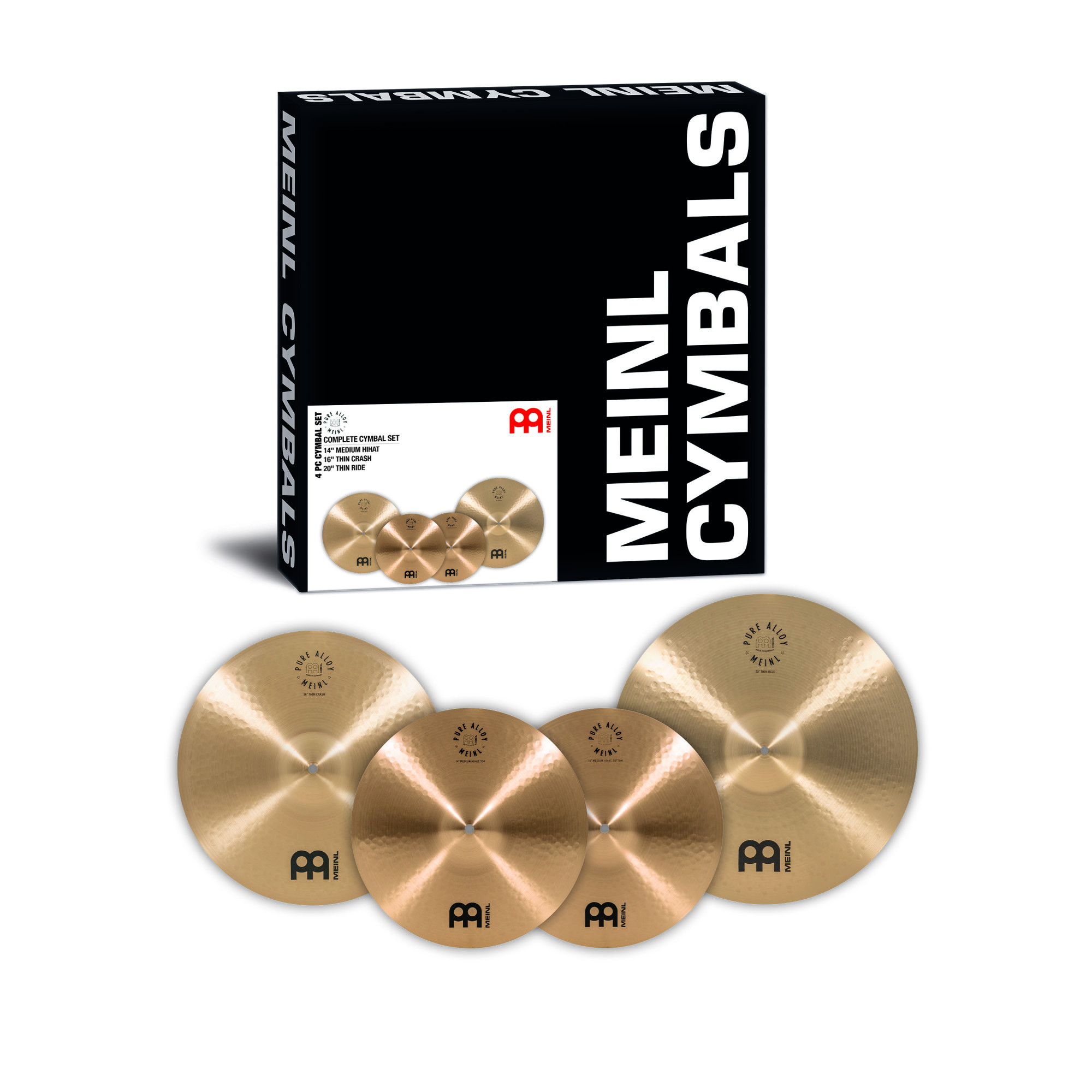 PA-CS2 Pure Alloy Complete Cymbal Set