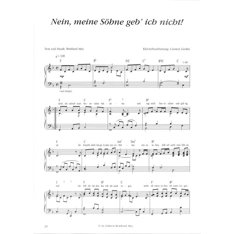 Auf dem Klavier