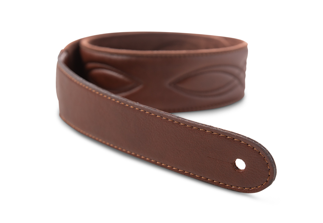 Vegan Leather Strap,Med Brown 4201-20