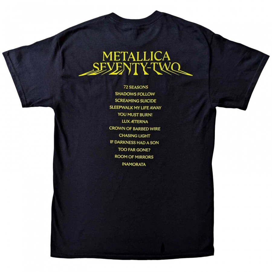 Metallica 72 Seasons Squared Cover T-Shirt XL