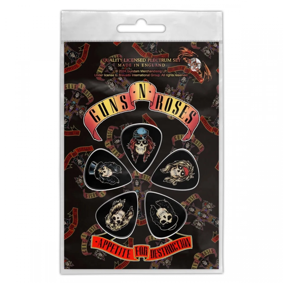 Plektrum Pack Guns N' Roses Appetite For Destruction