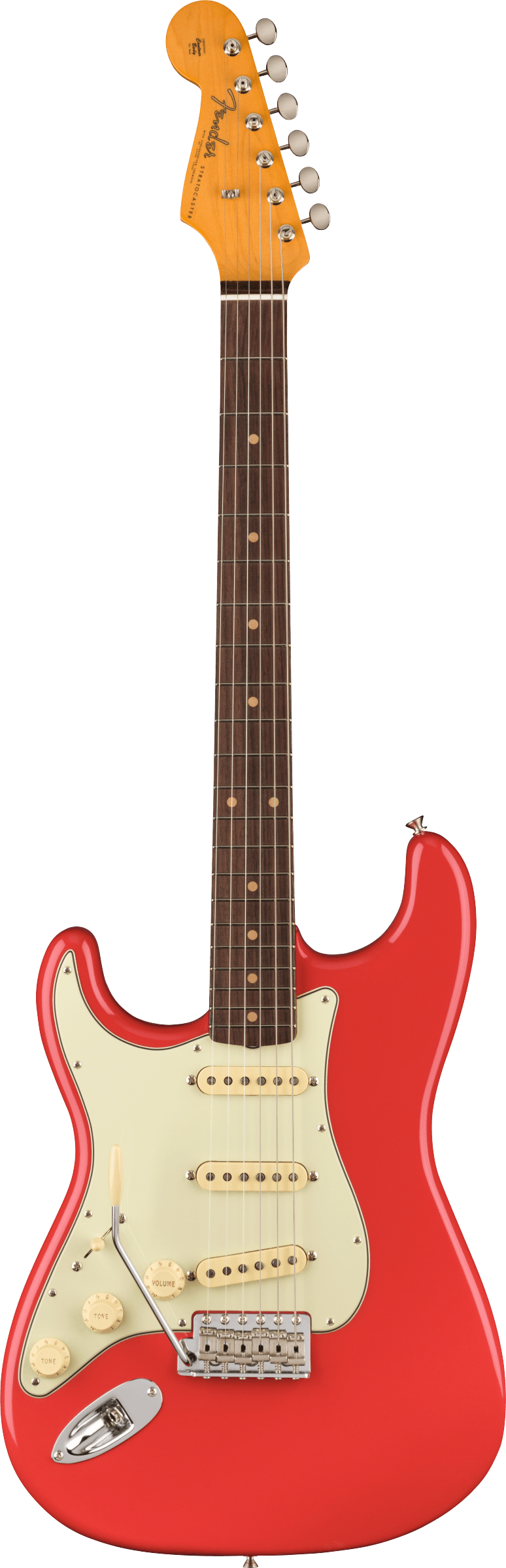 American Vintage II 1961 Stratocaster Left-Hand Fiesta Red