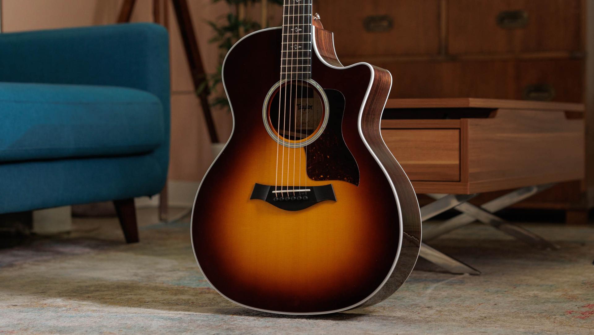 414ce-R Tobacco Sunburst Top