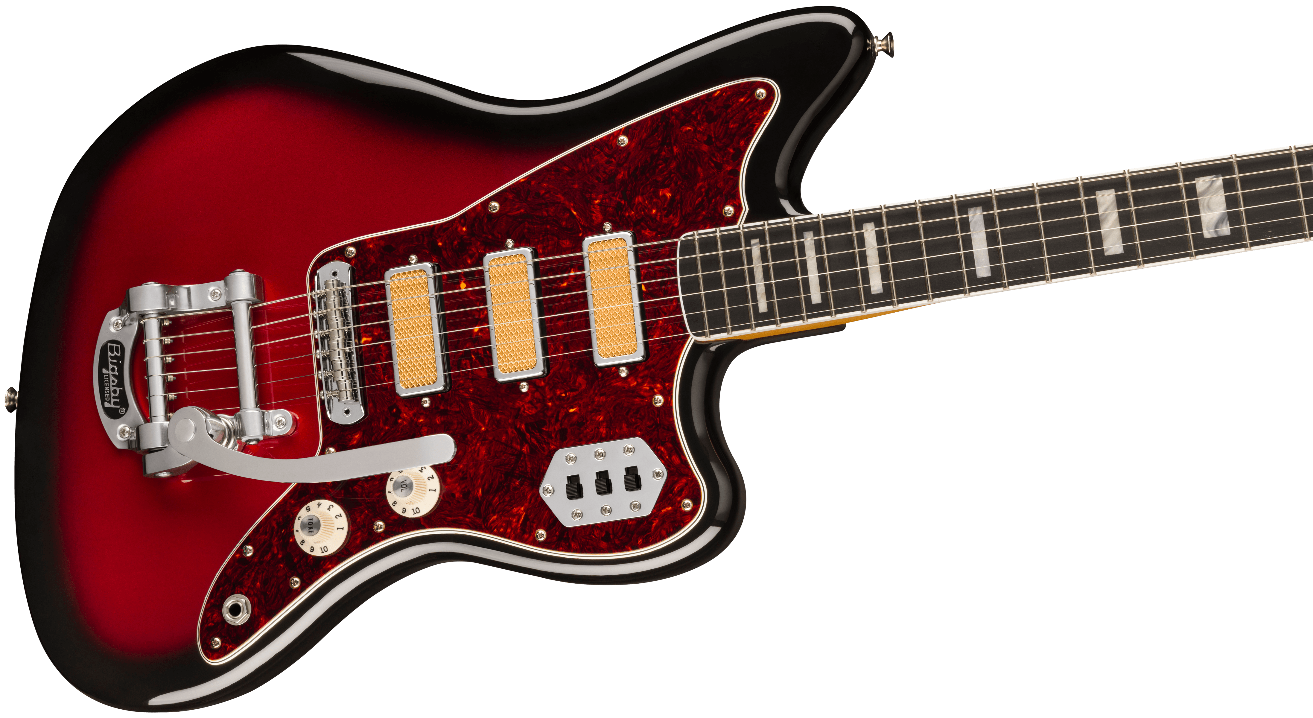 Gold Foil Jazzmaster Candy Apple Burst